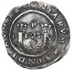 Image 2 : Lima, Peru, 1 real, Philip II, assayer R (Rincon) to left, motto P-LVS-V above dot, legends HISPA / 