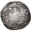 Image 1 : Potosi, Bolivia, cob 8 reales, Philip III, assayer B (3rd period).