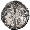 Image 2 : Potosi, Bolivia, cob 8 reales, Philip III, assayer B (3rd period).