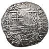 Image 1 : Potosi, Bolivia, cob 8 reales, Philip II assayer RL.