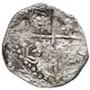 Image 2 : Potosi, Bolivia, cob 8 reales, 1625 P, quadrants of cross transposed, very rare.