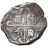 Image 2 : Potosi, Bolivia, cob 8 reales, 1630 T.