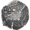 Image 1 : Potosi, Bolivia, cob 8 reales, 1649 O/Z, with crowned-O countermark on cross, ex-Mastalir (Plate).
