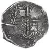 Image 2 : Potosi, Bolivia, cob 8 reales, 1649 O/Z, with crowned-O countermark on cross, ex-Mastalir (Plate).