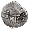 Image 2 : Potosi, Bolivia, cob 4 reales, (1650-1) O, with arms countermark on cross.