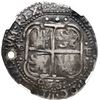 Image 2 : Potosi, Bolivia, cob 8 reales Royal (galano), 1653 E, dot-PH-dot at top, NGC VF details / holed.