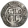 Image 2 : Potosi, Bolivia, cob 8 reales Royal (galano), 1670 E, NGC XF details / plugged, finest known in NGC 