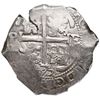 Image 2 : Potosi, Bolivia, cob 8 reales, 1672 E, NGC AU 55, finest known in NGC census.