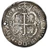 Image 2 : Potosi, Bolivia, cob 8 reales Royal (galano), 1680 V, pomegranate at top of pillars, NGC AU details 