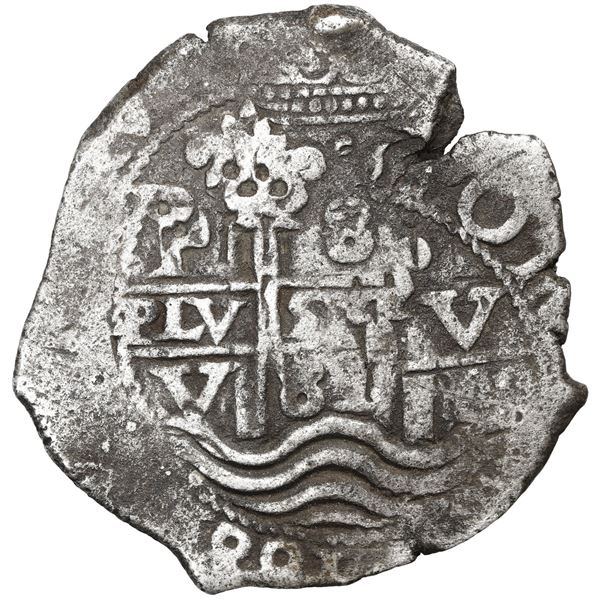 Potosi, Bolivia, cob 8 reales, 1681 V.