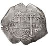 Image 1 : Potosi, Bolivia, cob 8 reales, 1687 VR, NGC XF 45, ex-Espinola.