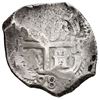Image 2 : Potosi, Bolivia, cob 8 reales, 1698 F.