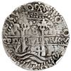Image 2 : Potosi, Bolivia, cob 8 reales Royal (galano), 1704 Y, rare, NGC VF details / plugged ("top pop").