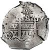 Image 1 : Potosi, Bolivia, cob 8 reales, 1714 Y, NGC AU 55, finest known in NGC census, ex-Ugaz.