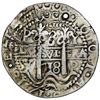 Image 1 : Potosi, Bolivia, cob 8 reales Royal (galano), 1718 Y, dots in legend, very rare, NGC Genuine / holed
