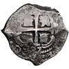 Image 2 : Potosi, Bolivia, cob 8 reales, 1727 Y, Louis I, rare.