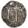 Image 1 : Potosi, Bolivia cob 8 reales Royal (galano), 1729 M, rare, NGC XF details / holed.