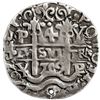 Image 1 : Potosi, Bolivia, cob 4 reales Royal (galano), 1709 Y, very rare, NGC VF details / holed, tooled, fin