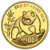 Image 1 : China (People's Republic), gold 100 yuan (1 oz) Panda, 1990, small date (Shenyang mint), NGC MS 68.