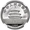 Image 2 : China (People's Republic), platinum proof 10 yuan (1/10 oz) Panda, 1990, NGC PF 69 Ultra Cameo.