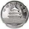 Image 2 : China (People's Republic), platinum proof 50 yuan (1/2 oz) Panda, 1990, NGC PF 69 Ultra Cameo.