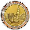 Image 2 : China (People's Republic), bimetallic 36mm proof official Panda issue, 1990, 3rd Hong Kong Internati
