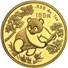 Image 1 : China (People's Republic), gold 100 yuan (1 oz) Panda, 1992, small date (Shenyang mint), NGC MS 69.