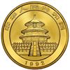 Image 2 : China (People's Republic), gold 100 yuan (1 oz) Panda, 1992, large date (Shanghai mint), NGC MS 69.