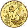 Image 1 : China (People's Republic), gold 100 yuan (1 oz) Panda, 1993, large date (Shanghai mint), NGC MS 69.