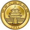 Image 2 : China (People's Republic), gold 100 yuan (1 oz) Panda, 1994, large date (Shanghai mint), NGC MS 69.