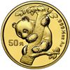 Image 1 : China (People's Republic), gold 50 yuan (1/2 oz) Panda, 1996, small date (Shanghai mint), NGC MS 69.