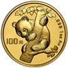 Image 1 : China (People's Republic), gold 100 yuan (1 oz) Panda, 1996, 15th Anniversary of the Issuance of Chi