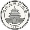 Image 2 : China (People's Republic), platinum proof 10 yuan (1/10 oz) Panda, 1996, NGC PF 69 Ultra Cameo.