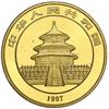 Image 2 : China (People's Republic), gold 50 yuan (1/2 oz) Panda, 1997, small date (Shanghai mint), NGC MS 69.