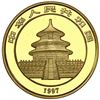 Image 2 : China (People's Republic), gold 100 yuan (1 oz) Panda, 1997, small date (Shanghai mint), NGC MS 69.