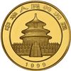 Image 2 : China (People's Republic), gold 100 yuan (1 oz) Panda, 1999, large date plain 1 (Shenyang mint), NGC
