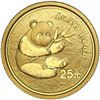 Image 1 : China (People's Republic), gold 25 yuan (1/4 oz) Panda, 2000, mirrored ring (Shanghai mint), NGC MS 