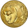 Image 1 : China (People's Republic), gold 100 yuan (1/4 oz) Panda, 2001, NGC MS 69.