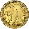 Image 1 : China (People's Republic), gold 100 yuan (1/4 oz) Panda, 2001 D, NGC MS 69.