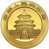 Image 2 : China (People's Republic), gold 200 yuan (1/2 oz) Panda, 2001 D, NGC MS 69.