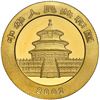 Image 2 : China (People's Republic), gold 100 yuan (1/4 oz) Panda, 2002, frosted bamboo (Shenzen Guobao mint),