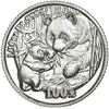 Image 1 : China (People's Republic), platinum proof 100 yuan (1/10 oz) Panda, 2005, NGC PF 69 Ultra Cameo.