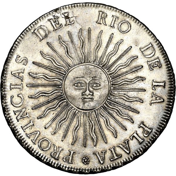 Argentina (River Plate Provinces), Potosi mint, 8 reales, 1813 J, NGC MS 63.
