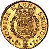 Image 2 : Santiago, Chile, gold bust 8 escudos, Ferdinand VI, 1751 J, NGC MS 65, ex-Canovas.