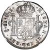 Image 2 : Santiago, Chile, bust 8 reales, Ferdinand VII ("admiral" bust), 1811 FJ, NGC MS 62.