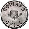 Image 2 : Copiapo, Chile, 1 peso, 1865, NGC AU 55.
