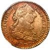 Image 1 : Popayan, Colombia, gold bust 1 escudo, Charles III, 1772 JS, NGC AU 50.