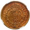 Image 2 : Popayan, Colombia, gold bust 1 escudo, Charles III, 1772 JS, NGC AU 50.