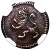 Image 2 : Bogota, Colombia, 1/4 real, 1803/2, NGC AU 58, finest known in NGC census.