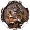 Image 2 : Bogota, Colombia, 1/4 real, 1812, NGC MS 63, finest known in NGC census.
